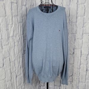 Tommy‎ Hilfiger Men's Blue Crew Neck Sweater XL/TG/EG